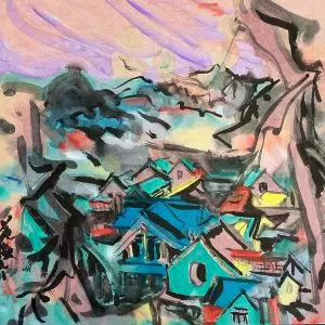 Untitled 4 – Mountain Village Series